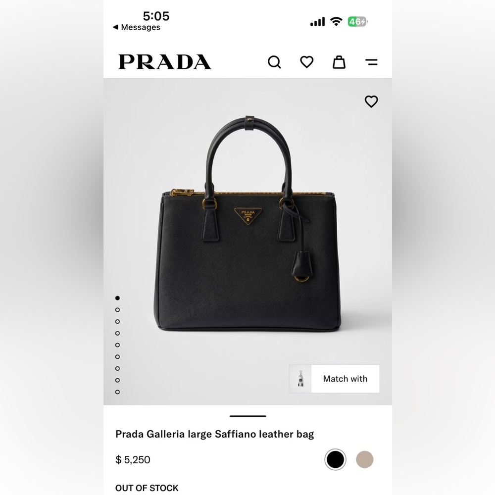 Prada Black Crossbody Bag - Picture 12 of 15